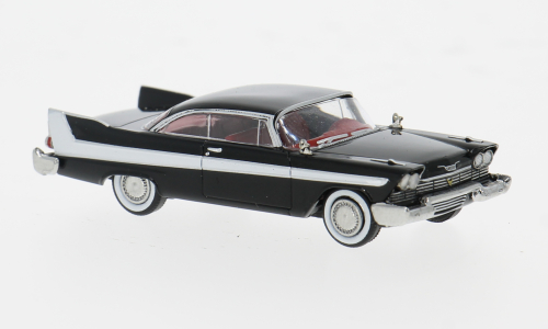 BREKINA 1:87 Plymouth Fury, black/white 1958 - item 19680