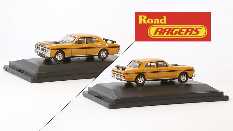 ROAD RAGERS HO 1:87 - 1971 XY GTHO Phase III – Yellow Ochre
