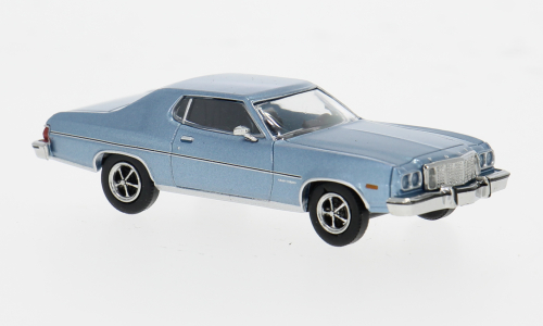 BREKINA 1:87 Ford Gran Torino, metallic-blue1976 - item 19730