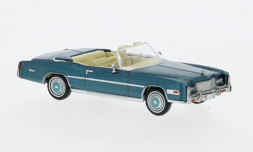 BREKINA 1:87 Cadillac Eldorado Convertible, metallic green/turquoise 1976 - item 19755