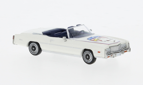 BREKINA 1:87 Cadillac Eldorado Convertible, white, American Eagle 1976 - item 19759