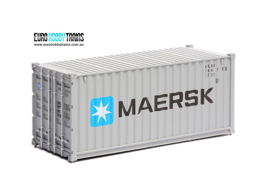 1:87 Scale MAERSK 20 foot shipping container