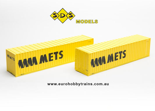SDS MODELS 1:87 40 Foot Jumbo Containers MN METS