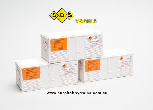 SDS MODELS 1:87 20' Containers NOB Explosives pack A