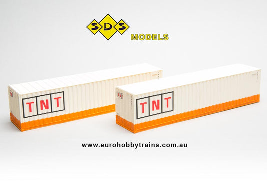 SDS MODELS 1:87 40 Foot Jumbo Containers TNT - Pack D