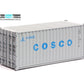 1:87 Scale COSCO 20 foot shipping container
