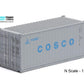 1:160 COSCO 20 foot Freight shipping container