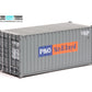 1:87 Scale P&O Nedlloyd 20 foot shipping container
