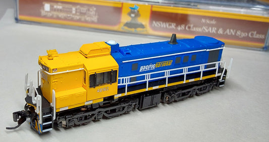 GOPHER MODELS 1:160 48 Class locomotive Pacific National livery
