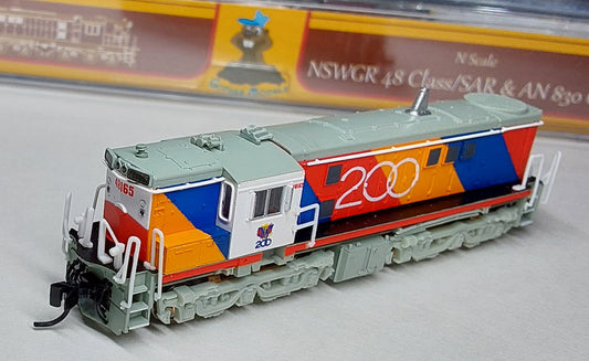 GOPHER MODELS 1:160 48 Class locomotive bicentennial livery