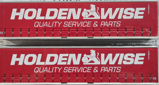 ON TRACK MODELS 1:87 Holden Wise 40' Curtain sided Containers - item 40CS-32
