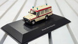 BREKINA 1:87 G-class MB, ambulance, beige - item BOS87825