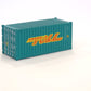 1:160 TOLL 20 foot Freight shipping container
