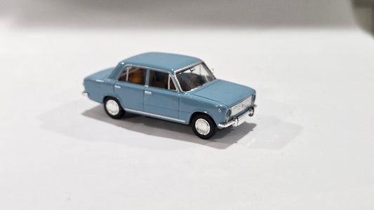 BREKINA 1:87 Fiat 124, blue - item 22416