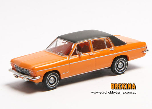 BREKINA 1:87 Opel Admiral, orange with black rooftop - item 20725