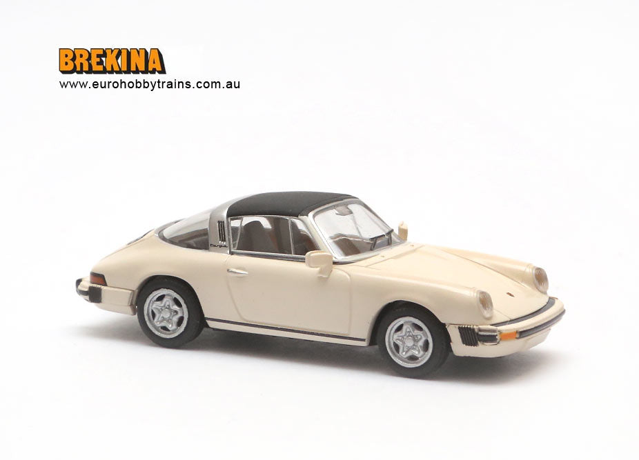 BREKINA 1:87 - PORSCHE 911 Targa 1976, white/cream item 16350