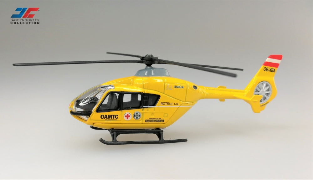 JAGERNDORFER 1:87 Austrian Medical Emergency Helicopter, metal body - item JC2191