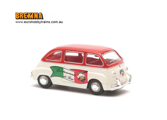 BREKINA 1:87 - Fiat Multipla, Pizza restarant - item 22467