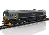 TRIX 1:87 scale, Class 66 diesel locomotive DCC with smoke and sound - item 22694