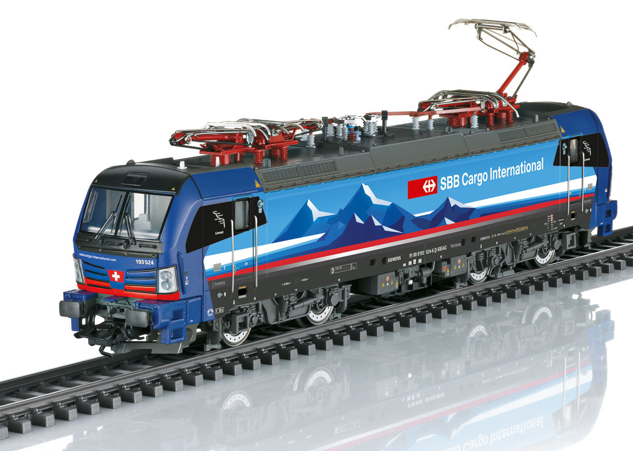 TRIX 1:87 scale, Swiss Class 193 electric locomotive DCC with sound - item 25192