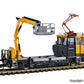 VIESSMANN 1:87 ROBEL track testing car 54.22 WIEBE with pantograph and basket, 2 Rail - item 2618