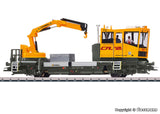VIESSMANN 1:87 CFL ROBEL track motor car 54.22 with motorised crane, 2 Rail - item 2628