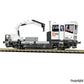 VIESSMANN 1:87 ROBEL track motor car 54.22 SERSA with motorised crane, 2 Rail - item 2630