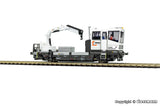 VIESSMANN 1:87 ROBEL track motor car 54.22 SERSA with motorised crane, 2 Rail - item 2630