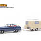 BREKINA 1:87 - Opel Olympia with caravan item 20228
