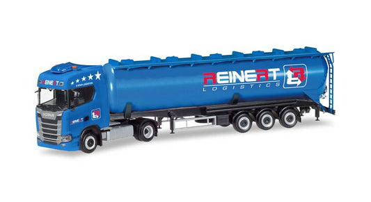 HERPA HO 1:87 - Scania CS ADR silo semitrailer "Reinert" item 308984