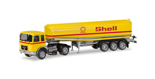 HERPA 1:87 MAN F8 fuel tank semitrailer "Shell" - item 309271