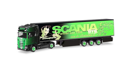 HERPA HO 1:87 - Scania CS High roof refrigerated box semitrailer item 309370