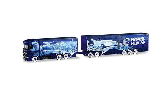 HERPA HO 1:87 - Scania CS 20 high roof Eurocombi "Ekdahl / Arctic Griffin" item 309844