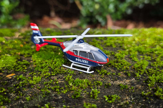 JAGERNDORFER 1:160 Austrian Police Helicopter, metal body - item JC3102