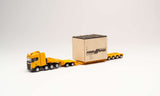 HERPA HO 1:87 - SCANIA CS low loader semi with load - item 310864
