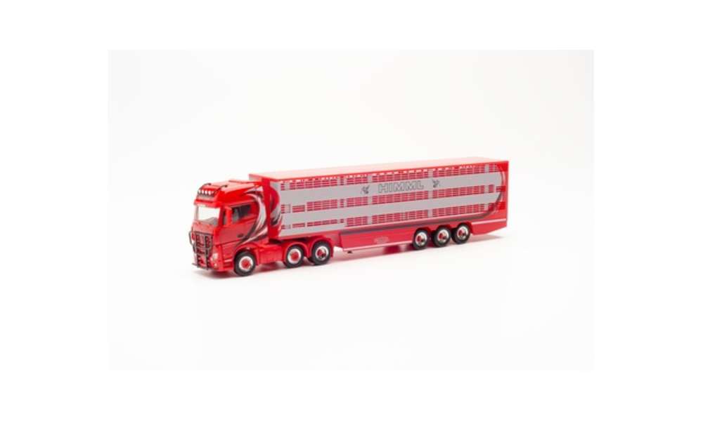 HERPA 1:87 Mercedes-Benz Actros Gigaspace Cattle Transporter - item 311410