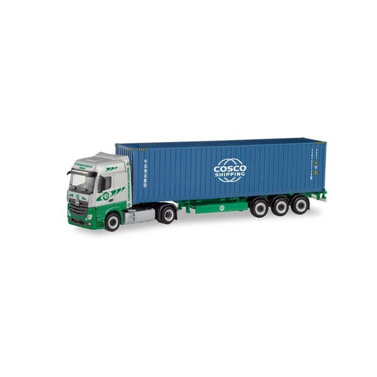 HERPA HO 1:87 - Mercedes-Benz Actros Bigspace semitrailer "EKB/COSCO" - item 311427