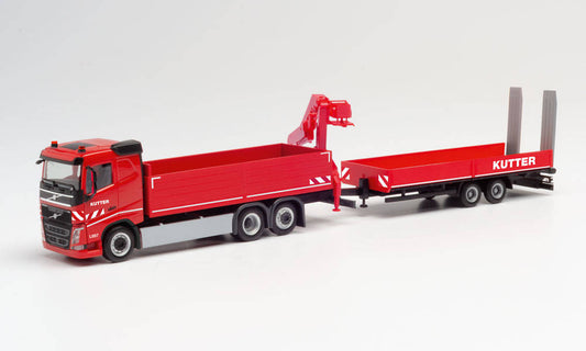 HERPA 1:87 - VOLVO FH FD truck with crane and trailer - item 312332