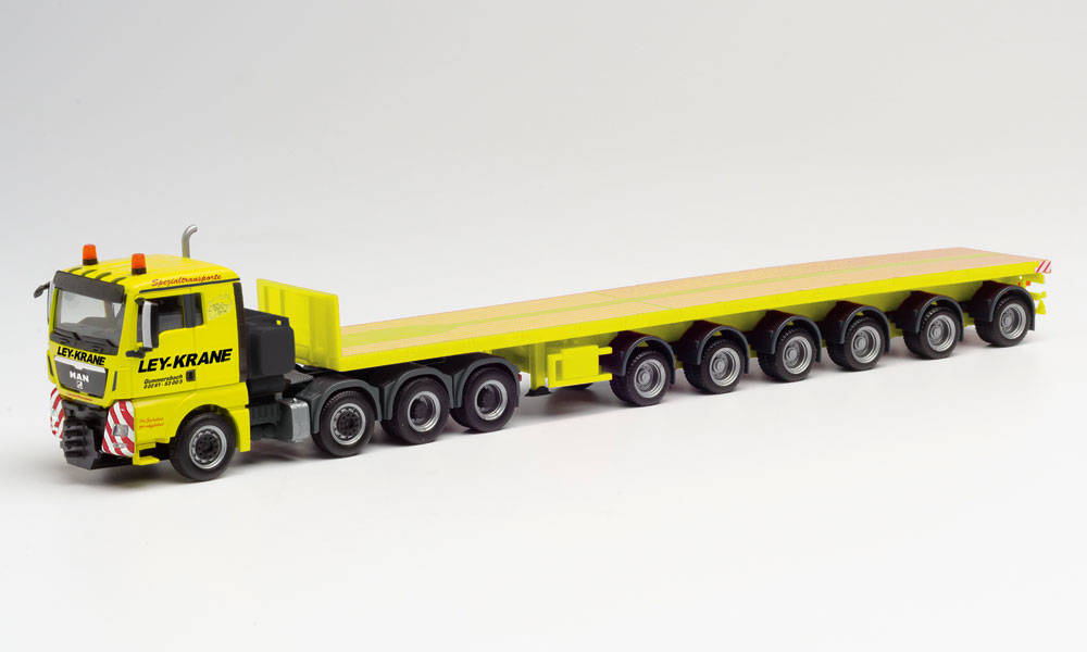 HERPA 1:87 - MAN TGX XL 4 asles ballast trailer - item 312479