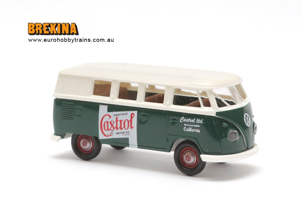 BREKINA 1:87 VW T1 Kombi CASTROL California - item 31581