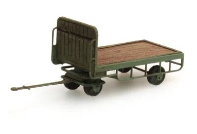 ARTITEC 1:160 Luggage trailer, green - item 316.14-GN