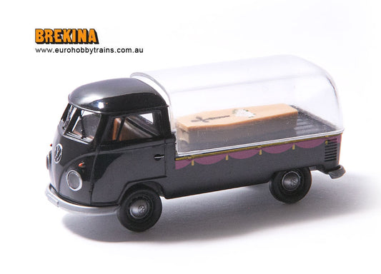 BREKINA 1:87 VW T1b Funeral van with a coffin - item 32458