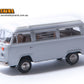 BREKINA 1:87 VW T2 camper van, light grey with white roof top - item 33144