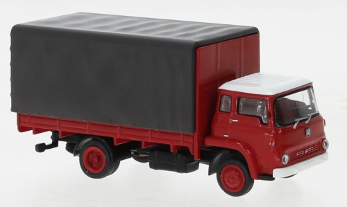 BREKINA 1:87 Bedford TK PP, red/black 1960 - item 35907