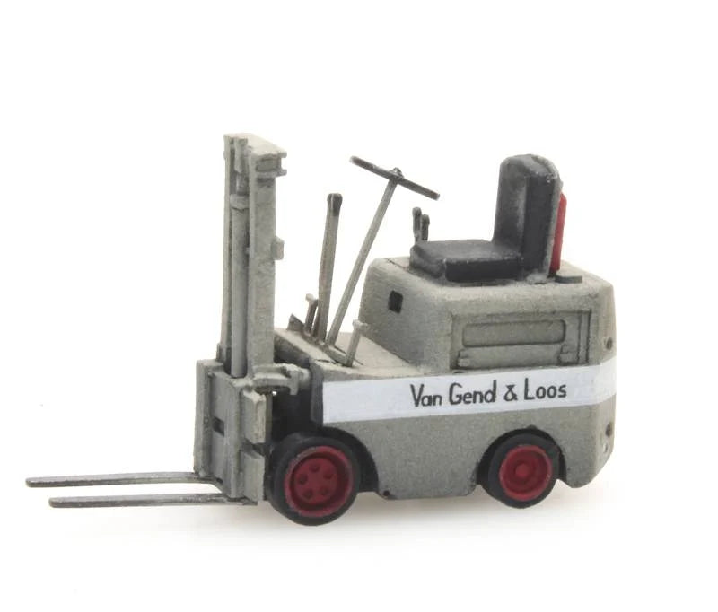 ARTITEC 1:87 Forklift truck vG&L, gray - item 387.293