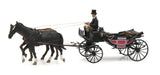 ARTITEC 1:87 Landau open horse carriage - item 387.423