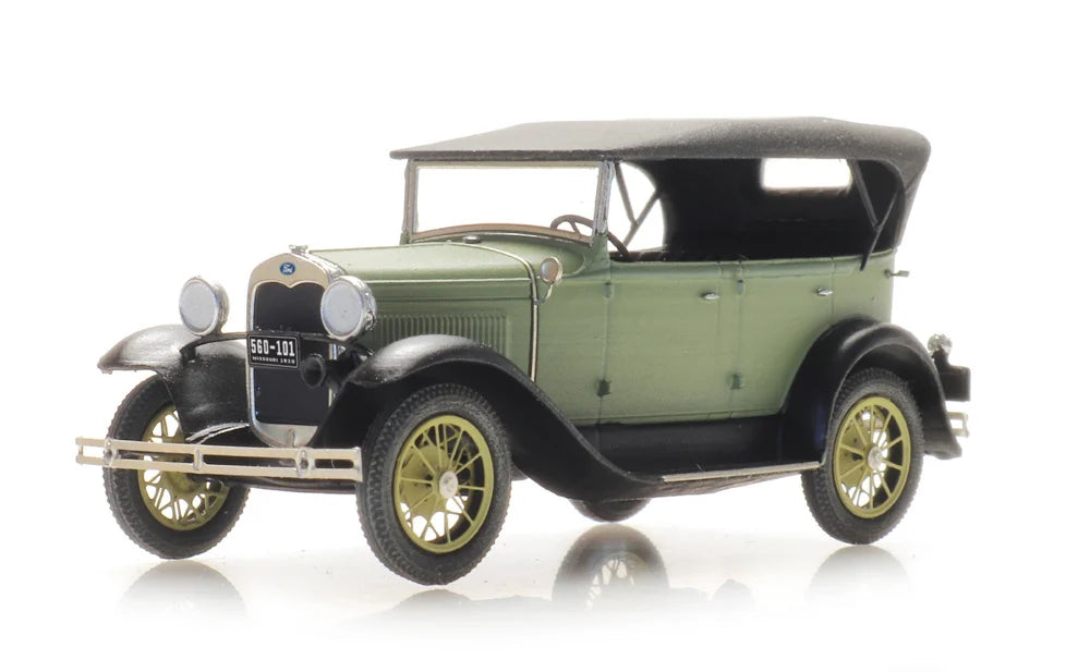 ARTITEC 1:87 Ford Model A Phaeton hood up - item 387.521