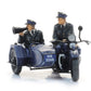 ARTITEC 1:87 Police motorcycle with sidecar + 2 figures - item 387.580