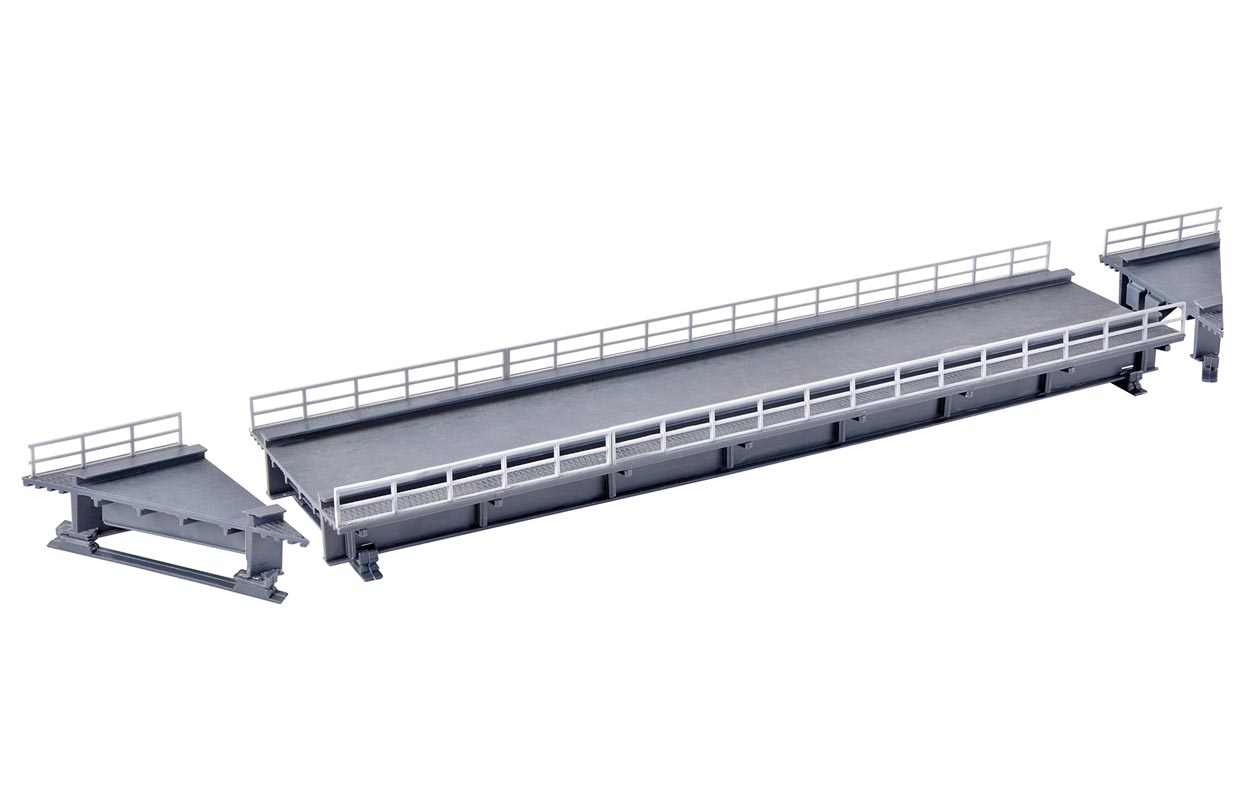 KIBRI 1:87 Straight steel bridge, single track - item 39705