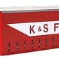 ON TRACK MODELS 1:87 K&S Freighters 40' Curtain Sided Containers - item 40CS-03a